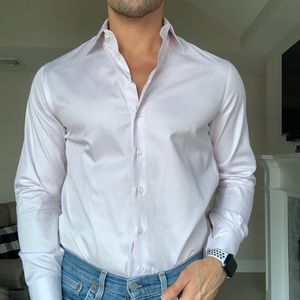 Giorgio Armani Light Pink Dress Shirt